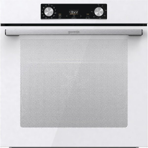 Духовой шкаф Gorenje электрический, 77л, A+, пар, дисплей, белый
