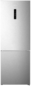 Холодильник с нижн. мороз. камерой Gorenje, Высота - 200см, глубина- 70 см.  347(109)л, А++, NF, Дисплей, 10 кг/24 часа, Инвертор,  нерж